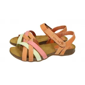 4486 SANDALIAS COLORINES color NARANJA