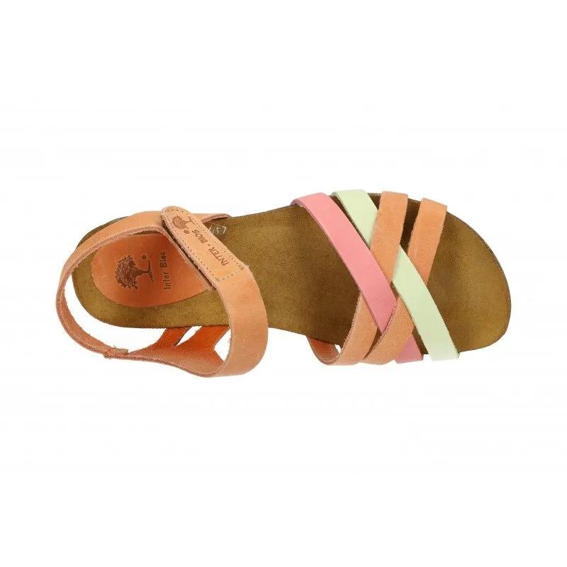 4486 SANDALIAS COLORINES color NARANJA