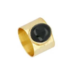 Anillo Vir Espinela Oro