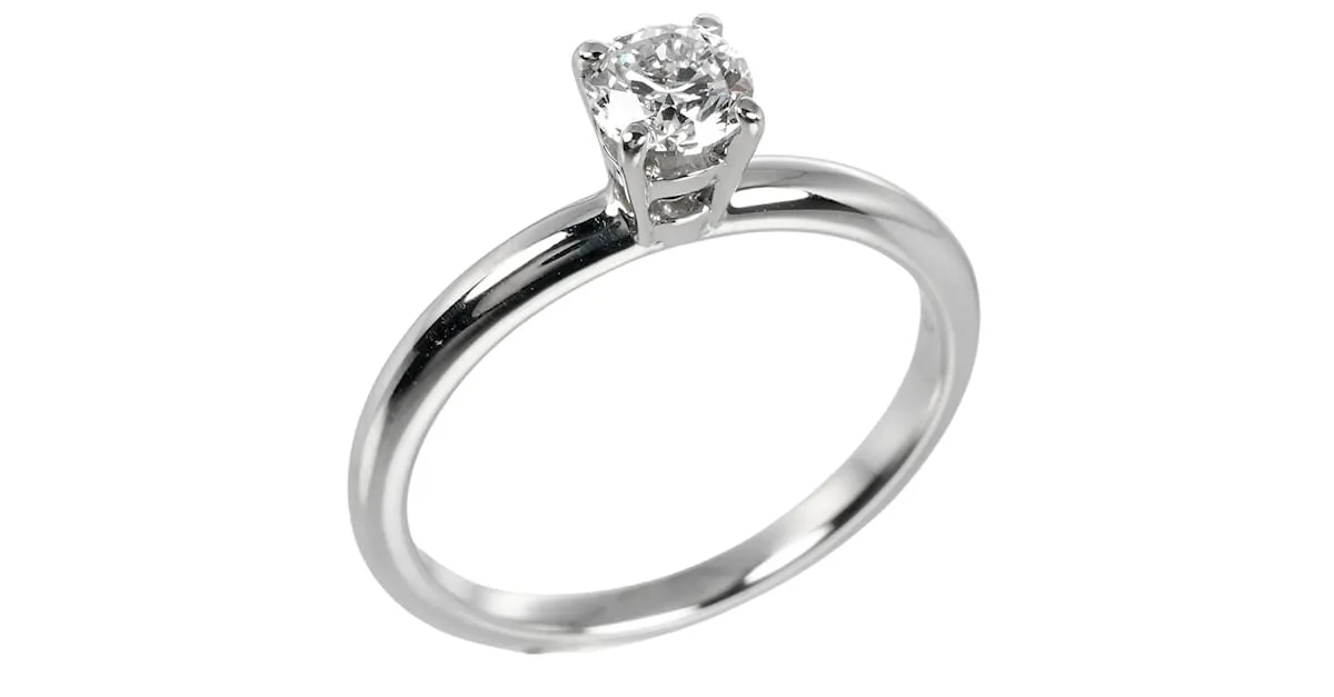 Bulgari Anillo de banda de diamante de platino Bvlgari Roma Amor 