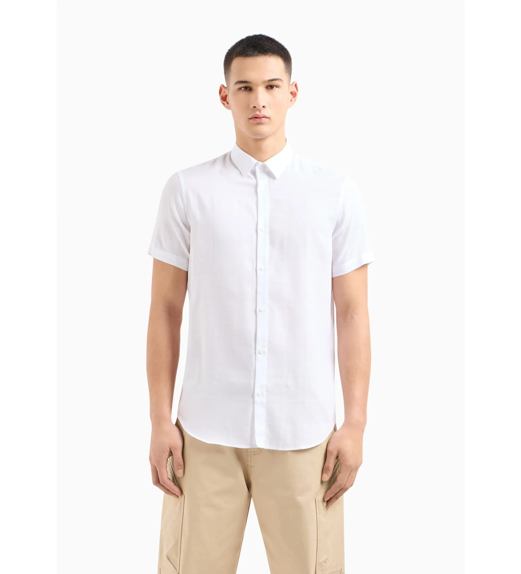 Camisa Lisa blanco