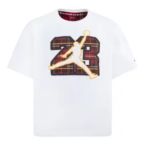 CAMISETA JORDAN PLAID PACK 23 BLANCA