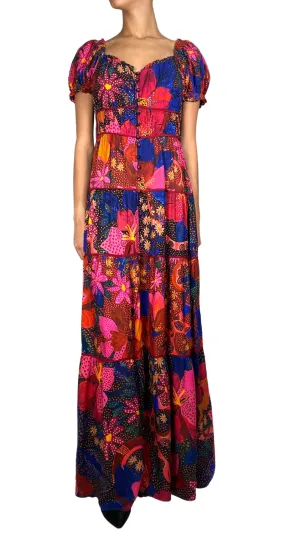 FARM RIO Vestido Floreado Multicolor