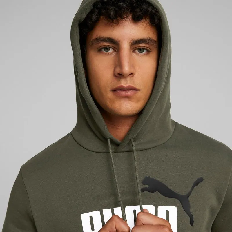 Polera Urbano Hombre Puma Ess+ 2 Col Big Logo Hoodie Fl