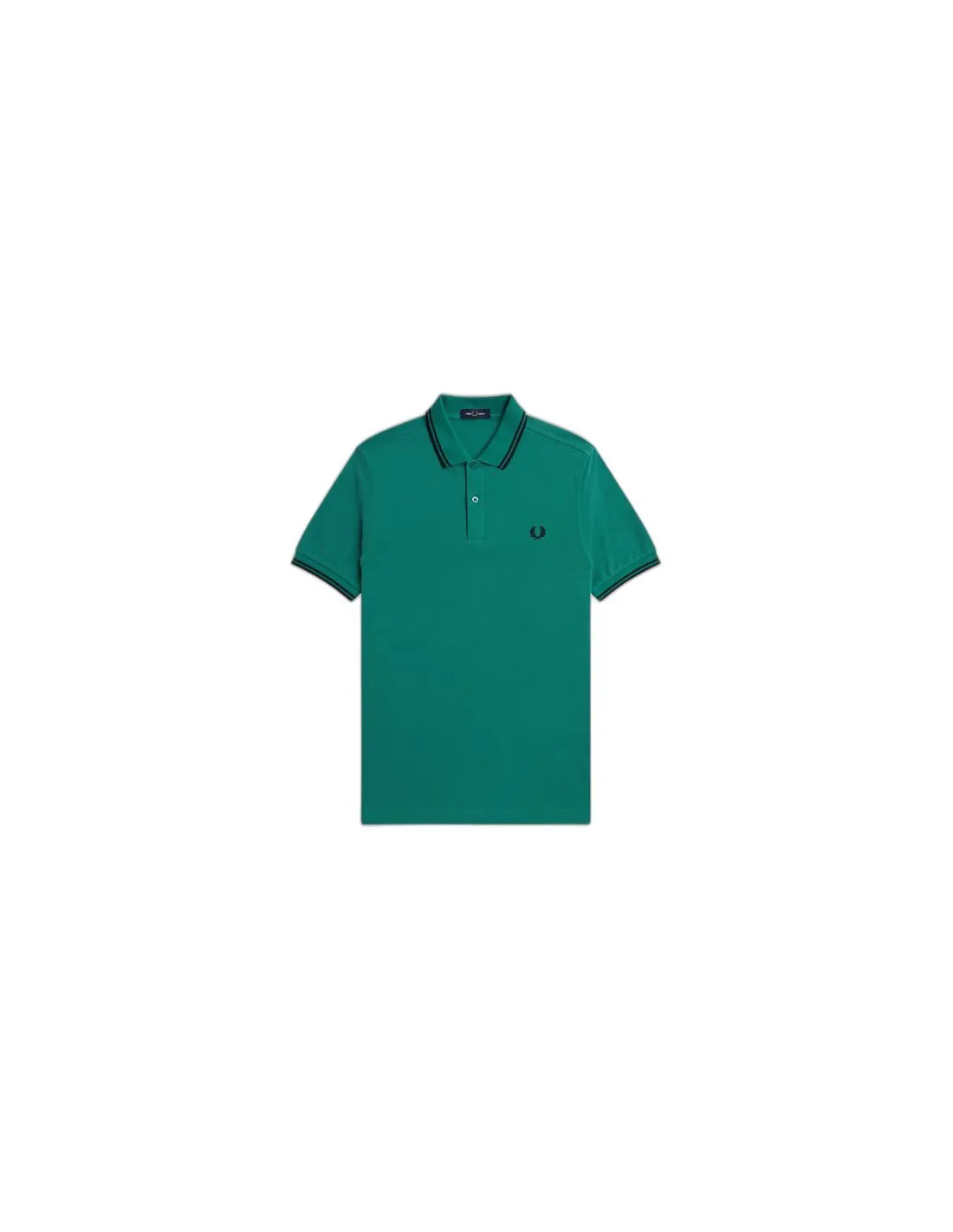 Polo Fred Perry Plain Hombre Verde