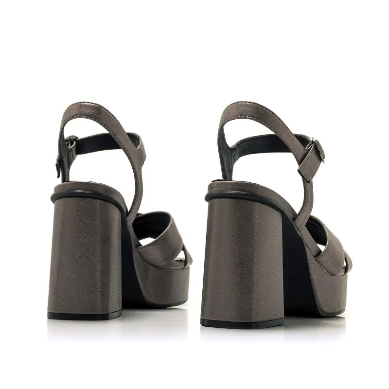 Sandalias Vestir de Mujer MTNG SINDY Plata 55367