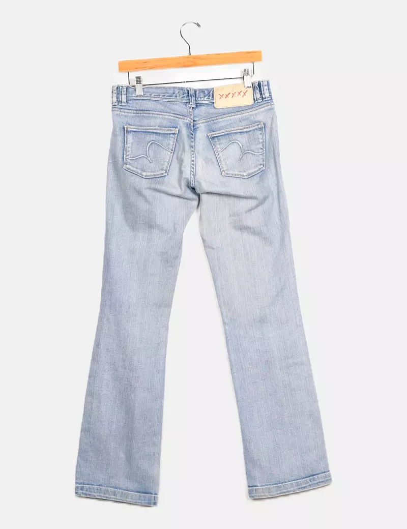SCHOOL RAG Jeans azul deslavado