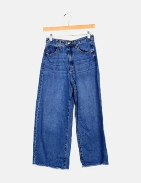 Stradivarius Jeans azul ancho