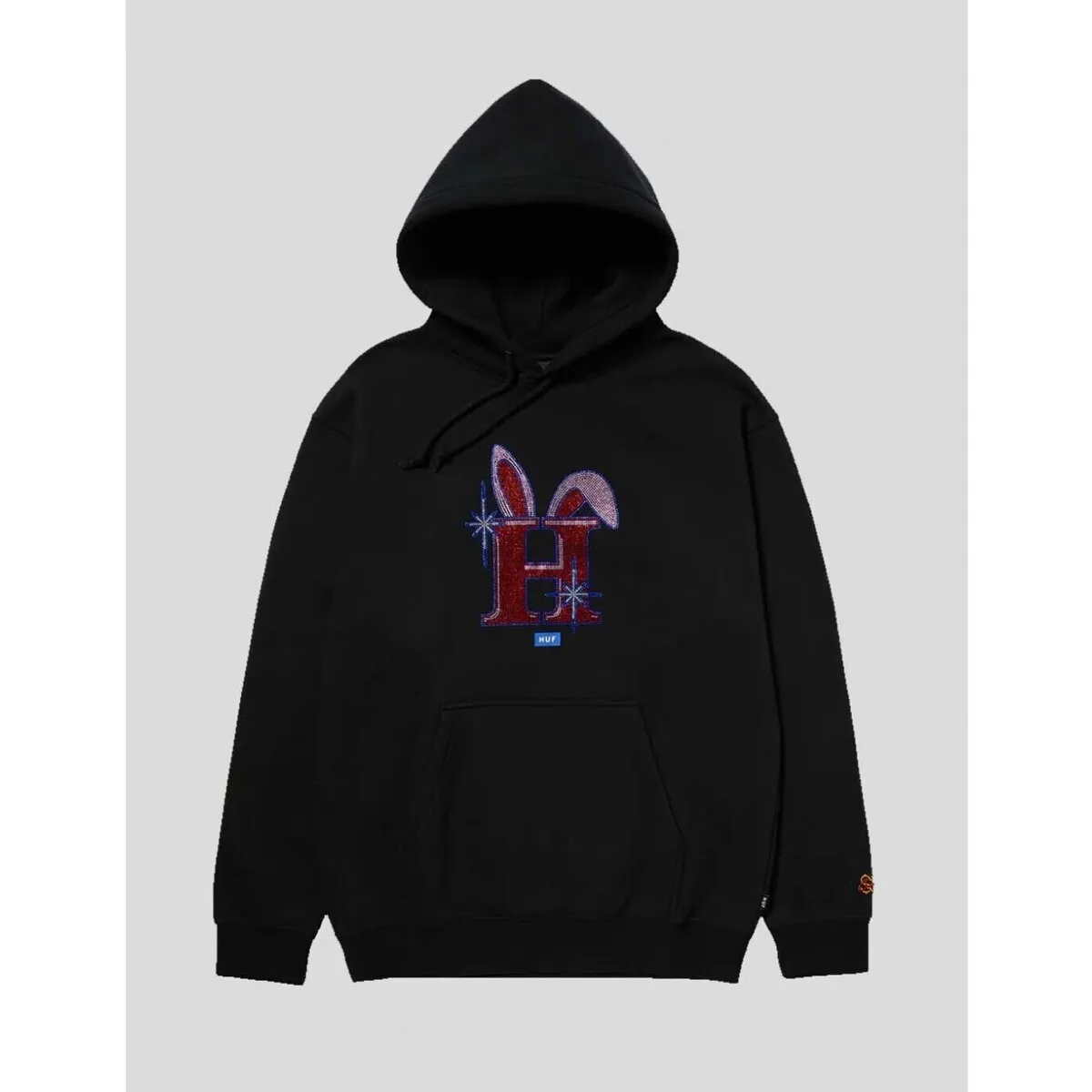 SUDADERA  X FREDDIE GIBBS ICED OUT HOODIE  BLACK