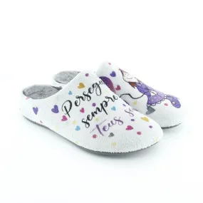 Zapatillas de casa Garzón Nena Globus Gris